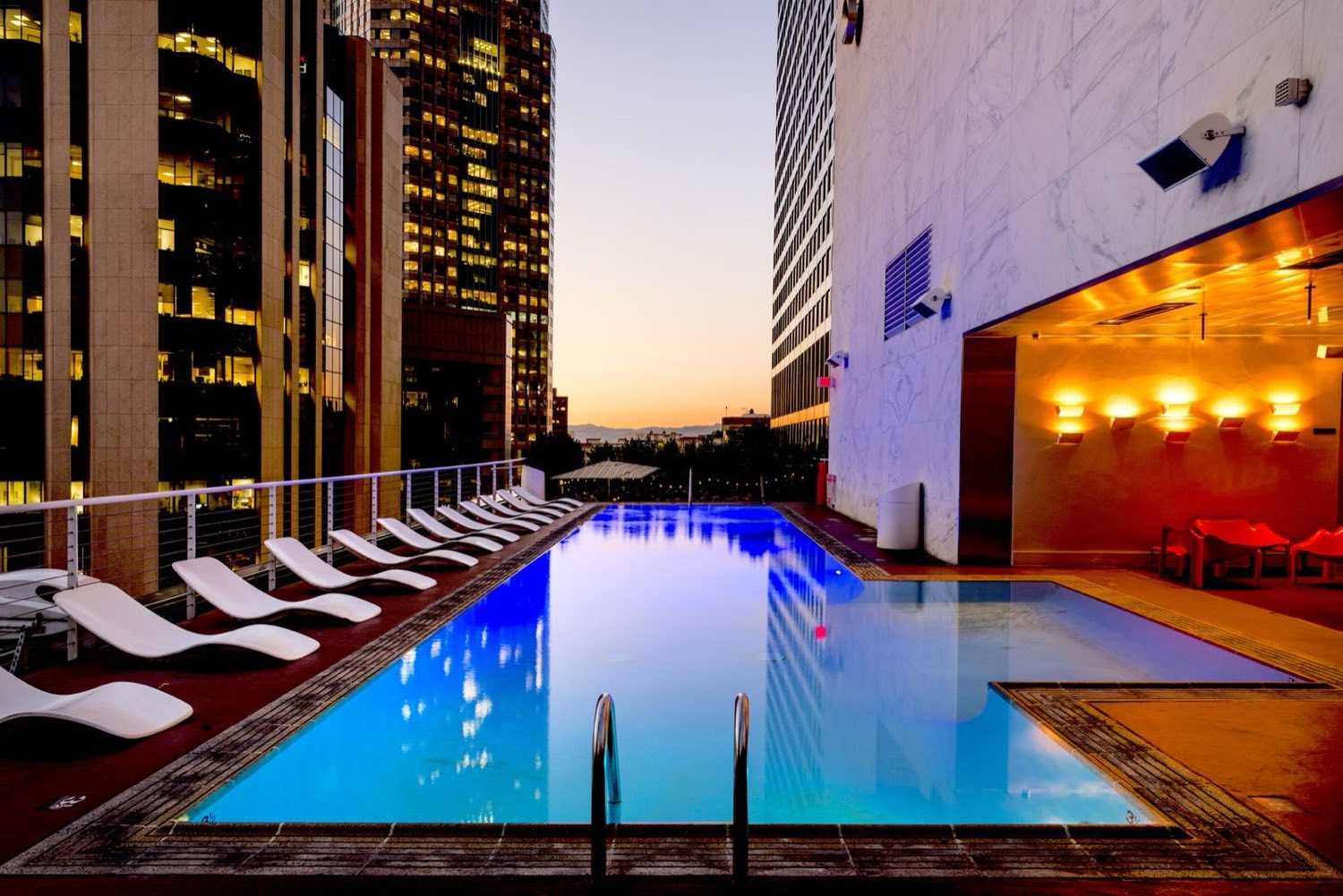 Resort-style pool terrace, Boca Raton
